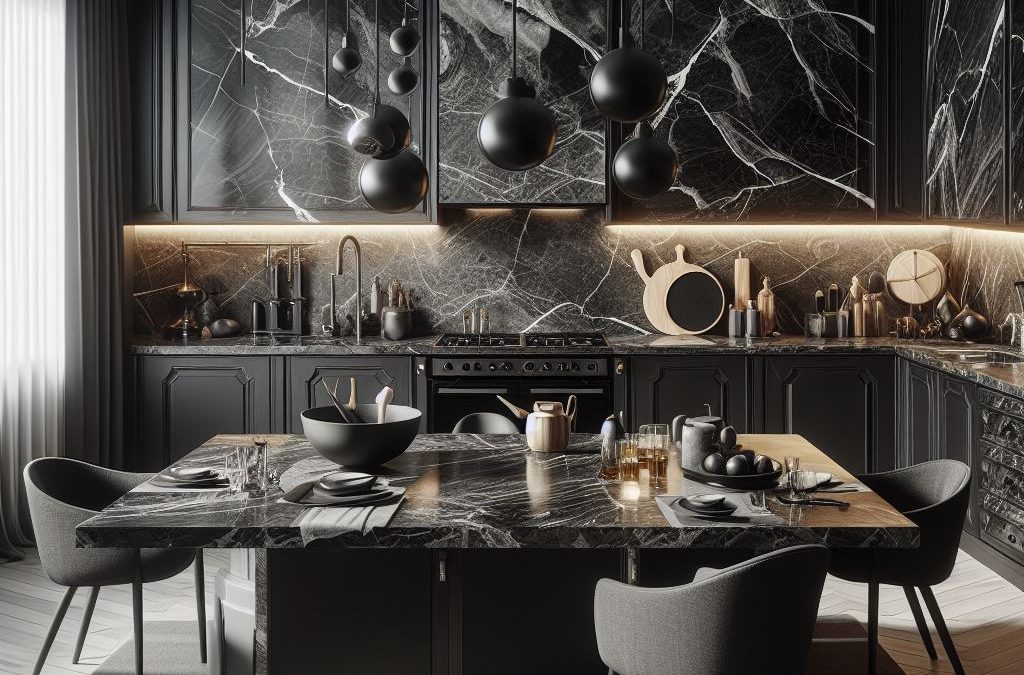 Marmer Nero Absoluto | Tampilan Mewah yang Tidak Tergantikan