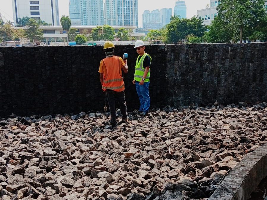 Penggunaan Batu Lava pada Lanskap